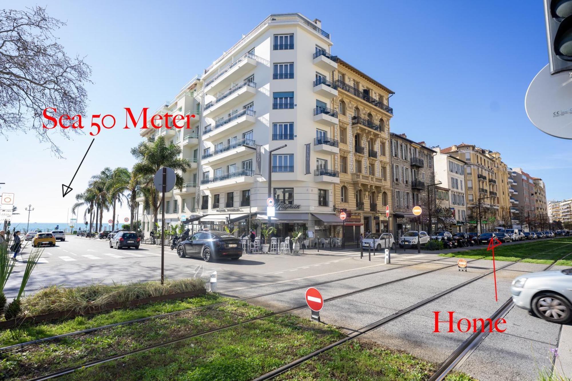 Californie 11 Lux 4 Pers Wifi Ac Apartment Nice Ngoại thất bức ảnh